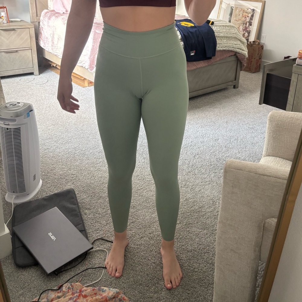 Nike green leggings